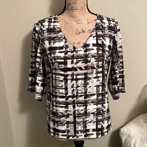 Rachel Rachel Roy 3/4 Sleeve Blouse - Size Medium